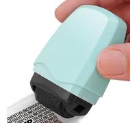 Ink Roller Identity Protection - Privacy Roller Stamp,Portable Information Blocker for Library Home Wedding Classroom Bank Business School