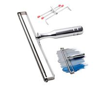 Ink Scraping Tool, Stainless Steel Coater - Wet Film Applicator for Lab & Industrial Coating, 240mm Length for Precision Coatings and Varnishes