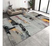 Ink Splashes Textures 160 x 230 cm Extra Large Oversized Area Rug Abstract Art Non Slip Rug short plush Lounge Floor Carpet Mat for living room Q-307