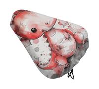 Ink Style Dragon Bike Seat Cover Universal, Waterproof Bicycle Saddle Cover with Drawstring, Rain/Dust Proof Fit Bicycle Seat Protector for Road/Mountain Bikes