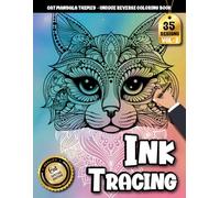 Ink Tracing Book For Adults: A Gentle Tracing Journey with Cat Mandalas for Relaxation and Emotional Wellness (Cat Mandala Tracing Series)