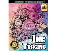 Ink Tracing Book For Adults: An Easter Egg Tracing Book Featuring Decorative Patterns and Relaxing Spring Designs (Easter Tracing Series)