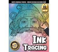 Ink Tracing Book For Adults: Mindful Reverse Coloring for the Holiday Season - Beautiful Watercolor Christmas Designs to Trace and Enjoy (Cozy Christmas Tracing Series)