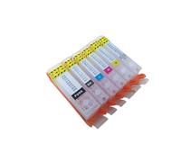 INK WAY 6 Color Refillable Ink Cartridge Compatible With MG7720 TS9020 TS8020 PGI-270 PGBK CLI-271 BK C M Y GY Empty
