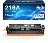 INK4U 219A Toner Cartridge Black (With Chip, High Yield) Compatible for HP 219A 219X Compatible for HP Laserjet Pro 3202dn, 3202dw, Color Laserjet Pro MFP 3302fdn, 3302fdng, 3302fdw, 3302fdwg, 3302sdw
