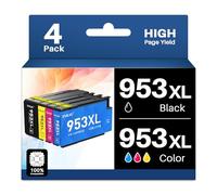 INK4U Compatible with 953XL 953 XL Ink Cartridges Multipack | Ink Cartridges Compatible with HP Officejet Pro 7720 7740 7730 8710 8720 8210 8715 8725 8730