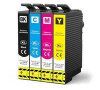 INK4U Ink Cartridges Replacement for T604XL Ink Cartridge for Epson Expression Home XP-2200 XP-2205 XP-3200 XP-3205 XP-4200 XP-4205, Workforce WF-2910DWF WF-2930DWF WF-2935DWF WF-2950DWF (4-Pack)