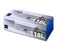 INK4U MLT D116L D116S Compatible Toner Replacement for Samsung MLT D116L D116S to use with Xpress SL-M2835DW M2825ND M2825DW M2885FW M2675 M2675FN M2875FD M2625 M2626 M2676 M2825 (Black, 2-Pack)