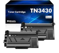 inkalfa Compatible TN3430 Toner Cartridge for Brother TN3430 TN-3430 TN 3430 3480 HL-L5100DN HL-L5200DW MFC-L5700DW HL-L6400DW HL L5100DN L5200DW L6400DW HL-L5000D TN3480 TN-3480 Black 2 Pack