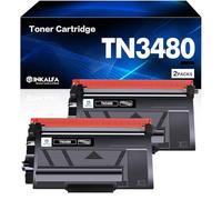 inkalfa TN3480 Compatible for Brother TN-3480 Toner Cartridge HL-L5100DN HL-L5200DW MFC-L5750DW MFC-L5700DW HL-L6400DW HL L5100DN L5200DW MFC L5750DW HL-L5000D TN 3480 3430 TN3430 TN-3430 Black 2