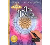 Inkalia Mandalas & Patterns: Reverse Coloring Book for Adults | Mindful Ink Tracing: Ink Tracing Coloring Book with Mindful Patterns for Stress Relief | Reverse Coloring Journey for Creative Flow