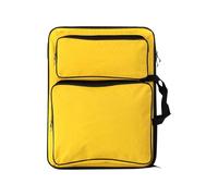 INKAOVE Art Portfolio Bag 1PCS Drawing Board Bag Backpack Painting Travel Sketch for Sketching Tools Artist's Paintings Art Supplies for Sketch(Yellow)