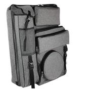 INKAOVE Art Portfolio Bag Foldable Art Bag for Drawing Board Painting Art Portfolio Case Waterproof Artist Drawing Bag Backpack for Sketch(Gray)