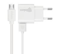 Inkax AC Charger + Micro USB Cable Smartphone 1A - White