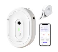 Inkbird Bluetooth Label Maker Machine with Roll, Mini N12 Label Printer, Portable Small Labeler Thermal Label Makers Multiple Templates for School Office Kitchen Pet Gift