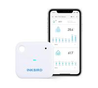 INKBIRD IBS-TH3 WiFi Room Thermometer Hygrometer Sensor, Wireless Indoor Temperature Humidity Monitor with APP Alarms, Data Storage for Home, Babyroom, Greenhouse, Office, Reptile