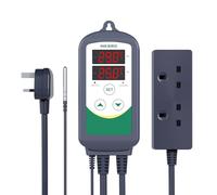 Inkbird ITC-308 Digital Temperature Controller 2-Stage Outlet Thermostat Heating and Cooling Mode Carboy Homebrew Fermenter Greenhouse Terrarium
