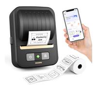 Inkbird Label Maker Machine with Tape, N20 Bluetooth Label Makers, Portable Thermal Label Printer Easy to Use for Office Barcode Address School Home