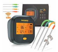 Inkbird Remote Wifi Food Thermometer IBBQ-4T BBQ Meat Cooking Kitchen Tool CF UK
