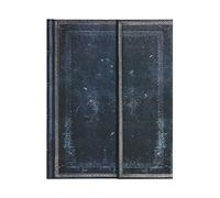 Paperblanks Journal Inkblot Ultra Lined (Old Leather Collection) – Hardcover, 120gsm, Ribbon, Wrap