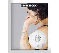 Inkbox Semi-Permanent Tattoo - Premium Easy Long Lasting Waterproof Temp Design With For Now Ink - Lasts 1-2 Weeks, Planet Design, 5 x 2 in, Planetary Revolution