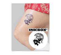 Inkbox Temporary Tattoos, Semi-Permanent Tattoo, One Premium Easy Long Lasting, Waterproof Temp Tattoo with For Now Ink - Lasts 1-2 Weeks, Fierce Goddess, 4 x 4 in