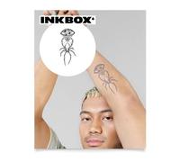 Inkbox Temporary Tattoos, Semi-Permanent Tattoo, One Premium Easy Long Lasting, Waterproof Temp Tattoo with For Now Ink - Lasts 1-2 Weeks, Intuition, 6 x 3 in
