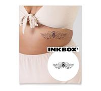 Inkbox Temporary Tattoos, Semi-Permanent Tattoo, One Premium Easy Long Lasting, Waterproof Temp Tattoo with For Now Ink - Lasts 1-2 Weeks, Sweet Pollen, 6 x 3 in