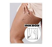 Inkbox Temporary Tattoos, Semi-Permanent Tattoo, One Premium Easy Long Lasting, Waterproof Temp Tattoo with For Now Ink - Lasts 1-2 Weeks, Sneak Peek, 3 x 3 in