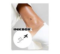Inkbox Temporary Tattoos, Semi-Permanent Tattoo, One Premium Easy Long Lasting, Waterproof Temp Tattoo with For Now Ink - Lasts 1-2 Weeks, Aviator, 2 x 2 in