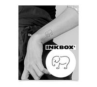 Inkbox Temporary Tattoos, Semi-Permanent Tattoo, One Premium Easy Long Lasting, Waterproof Temp Tattoo with For Now Ink - Lasts 1-2 Weeks, Kandula, 2 x 2 in