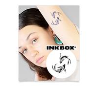 Inkbox Temporary Tattoos, Semi-Permanent Tattoo, One Premium Easy Long Lasting, Waterproof Temp Tattoo with For Now Ink - Lasts 1-2 Weeks, Circling Back, 3 x 3 in