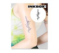 Inkbox Temporary Tattoos, Semi-Permanent Tattoo, One Premium Easy Long Lasting, Waterproof Temp Tattoo with For Now Ink - Lasts 1-2 Weeks, Slice of Life, 6 x 3 in