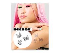 Inkbox Temporary Tattoos, Semi-Permanent Tattoo, One Premium Easy Long Lasting, Waterproof Temp Tattoo with For Now Ink - Lasts 1-2 Weeks, Morning Dance, 4 x 4 in