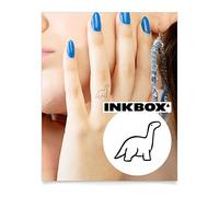 Inkbox Temporary Tattoos, Semi-Permanent Tattoo, One Premium Easy Long Lasting, Waterproof Temp Tattoo with For Now Ink - Lasts 1-2 Weeks, Apo, 1 x 1 in