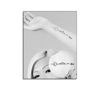 Inkbox Temporary Tattoos, Semi-Permanent Tattoo, One Premium Easy Long Lasting, Waterproof Temp Tattoo with For Now Ink - Lasts 1-2 Weeks, Earth Tattoo, 7 x 2 in, Anywhere