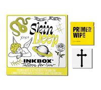 Inkbox Temporary Tattoos, Semi-Permanent Tattoo, One Premium Easy Long Lasting, Waterproof Temp Tattoo with For Now Ink - Lasts 1-2 Weeks, Cross Tattoo, Grace, 2 x 2 in