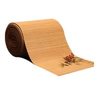 INKCOR Waterproof Table Runner Bamboo Sticks, Retro & Heat Resistant Placemat For Foyer Table/Tea Room, Wide 50cm 40cm 30cm 20cm (Size : 40x300cm/15.7x118in)