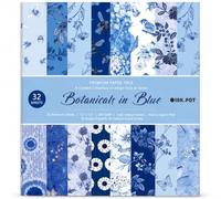 Inkdotpot 9X6 Scrapbook Paper Pack, 32 Sheets,Paper for Card Making