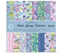 Inkdotpot 9X6 Scrapbook Paper Pack, 32 Sheets,Paper for Card Making