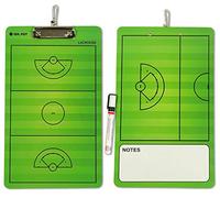 Inkdotpot Coaches Board Dry Erase Double Sided Coaches Clipboard With Marker & Eraser For Soccer,Lacrosse Women,Lacrosse,Base Ball,Ice Hockey,Football,BasketBall