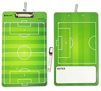 Inkdotpot Coaches Board Dry Erase Double Sided Coaches Clipboard With Marker & Eraser For Soccer,Lacrosse Women,Lacrosse,Base Ball,Ice Hockey,Football,BasketBall