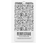 Inkdotpot Print Rustic Perpetual Calendar Birthday Wall Hanging Anniversary Special Event Reminder Calendar Book Journal Stationary Wall Hanging Birthday Gift Card Planner Organizer