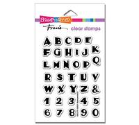 Inked Alphabet Perfectly Clear Stamps Set