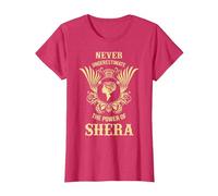 Inked Creation - Never Underestimate The Power of Shera T-Shirt, Women, Red Heather, X-Large