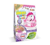 INKEE Bath Slime Unicorn - Pink bath additive with bubblegum Scent, Turns Water Into Slime, includes glitter effect, for up to 25 litres of water