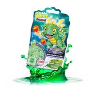 INKEE Bubble Bath Liquid Dragon - Colour-Changing Kids Bubble Bath Sensitive Skin with Apple Slushy Scent, Green, 40 g Bag