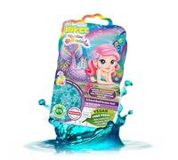 INKEE Bubble Bath Liquid Rainbow Mermaid - Colour-Changing Kids Bubble Bath Sensitive Skin with Tropical Scent, Turquoise, 40 g Bag