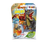 INKEE Children's Surprise Bath Bombs with Surprise Figure from Dinorex, Peach Tea Scented Bath Bombs, 1 of 6 Dinosaur Designs