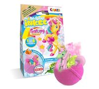 INKEE Galupy Unicorn Surprise Bath Bomb, Bath Bomb for Girls with 3D Unicorn Figure, Caramel Scent